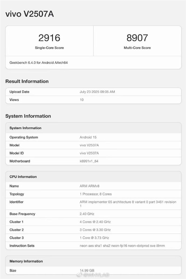 iQOO Z10 Turbo Pro+跑分出炉:天玑9400+稳了