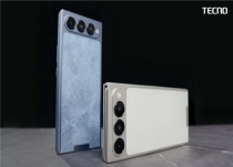 传音Tecno发布全球最薄三折叠概念手机：展开3.49mm 比华为还薄