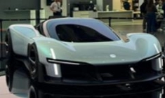 小米超跑实车线下展示 雷军：1:8大车模成本非常贵 想要吗