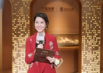 六福珠宝携手唐宫文创全国首展启幕，演员万鹏出席剪彩仪式